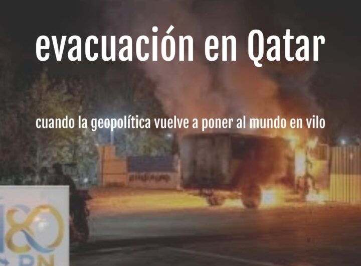 evacuación en Qatar