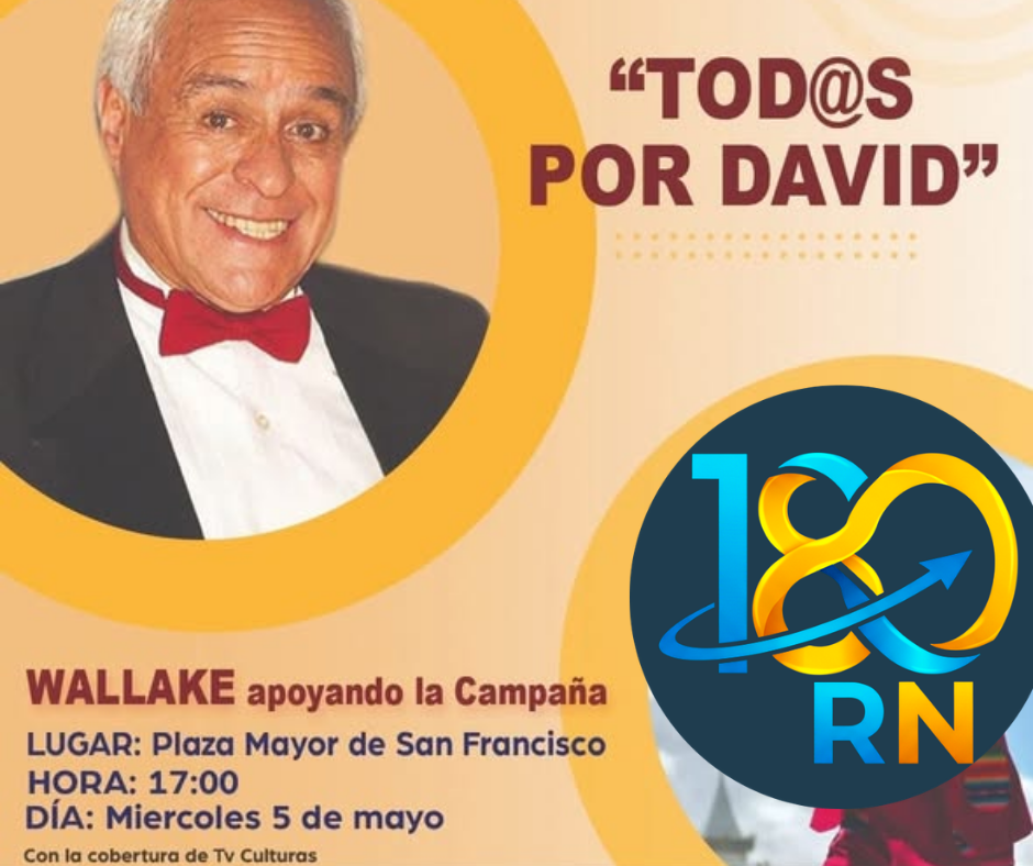 Campaña gubernamental para David Santalla 