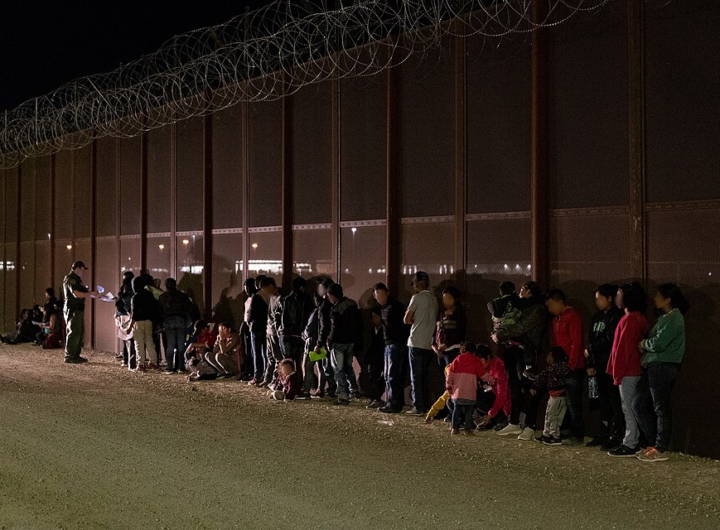 Inmigrantes ilegales frontera de EEUU y México