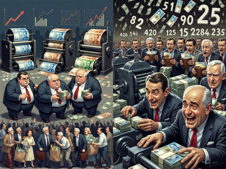 inflación es generada por impresión de billetes